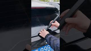 Rear Wiper Arm  Blade BMW X1 Installation Instruction On Vehicle [upl. by Hazeefah442]