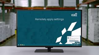 IGEL Digital Signage Demo for Manufacturing [upl. by Melar495]