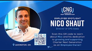 Charter Next Generations Employee Spotlight Series Nico Shaut [upl. by Ylicec]