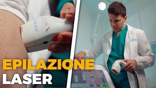 Epilazione Laser Come funziona e quanto dura  Dott Claudio Maestrini [upl. by Einahpats]