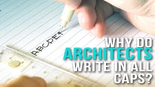 Architectural Lettering Techniques [upl. by Wanids]