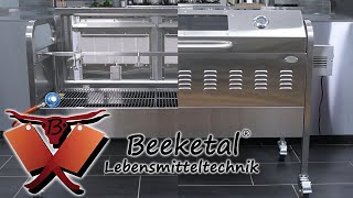 Beeketal Spanferkelgrill Lammgrill BBQ Grill Grillwagen Barbecue Gasgrill [upl. by Matelda989]