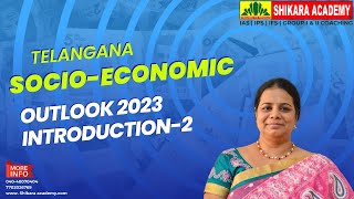 TELANGANA SOCIO ECONOMIC OUTLOOK 2023  INTRODUCTION 2 [upl. by Aivatahs]