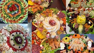 les salade prestige marocaine top السلطة الراقية المغربية للاعراس salad marriage video cooking [upl. by Aylmer37]