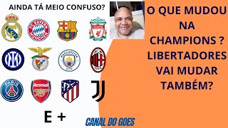 QUE MUDOU NA CHAMPIONS LIBERTADORES VAI MUDAR TAMBÉM [upl. by Jensen250]