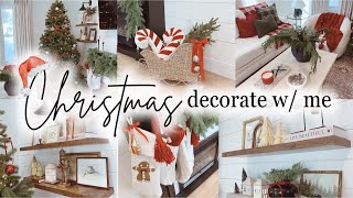 2024 CHRISTMAS DECORATE WITH ME 🎅🏻🎄 christmas decorating ideas 💡 [upl. by Auqemahs]