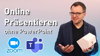 Online präsentieren ohne PowerPoint Zoom Teams amp co [upl. by Nohsal]