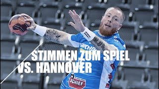 Patrick Zieker und Viggó Kristjánsson zum Heimspielsieg gegen Hannover  TVB Stuttgart [upl. by Colwen]