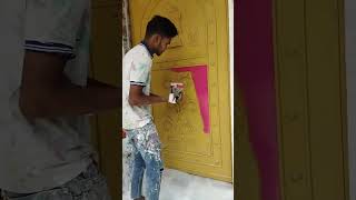 Tel rong ar kaj men get 🏠🎨🖌️ art trending vairal painting [upl. by Treat]