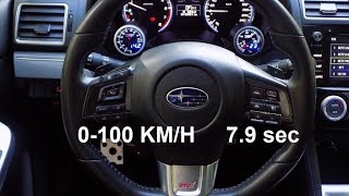 Subaru Levorg acceleration 0100 kmh [upl. by Tris584]