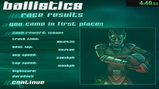 Ballistics  Championship Speedrun  910quot15 1018 [upl. by Yretsym321]