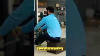 Ground pulley back workout music gym motivation song love tamilsong motivation gymexercises [upl. by Nalon]