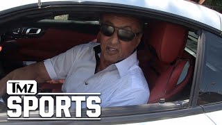 Sylvester Stallone I’m Definitely Fighting Drago In ‘Creed 2’  TMZ Sports [upl. by Eglantine]