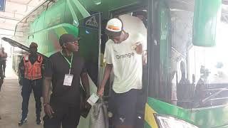 Arrivée des lions du Sénégal au stade senegalvsburkinafaso [upl. by Healey]