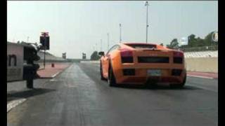 Gallardo Twin Turbo Underground Racing New World Record [upl. by Rafe]