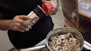 HOW TO COOK AMAZING CHITTERLINGS CHITTERLINGS RECIPE [upl. by Ellak802]