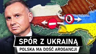 Ukraina w SPORZE z POLSKĄ  Wzajemne oskarżenia [upl. by Noseimaj]