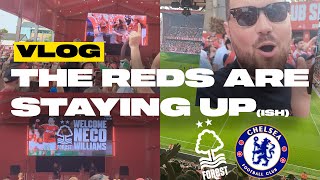 PREMATCH PARTY AS FOREST EDGE CLOSER TO SURVIVAL  MATCHDAY VLOG Nottingham Forest Mist Rolling In [upl. by Kimon]