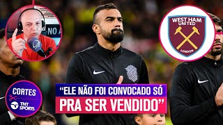 quotNÃO É UM CLUBE QUE SAI RASGANDO DINHEIROquot ANDRÉ HENNING ANALISA IDA DE FABRÍCIO BRUNO PRO WEST HAM [upl. by Aneehs]