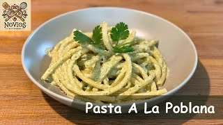 Pasta A La Poblana  Moms Recipe [upl. by Aihsikal]