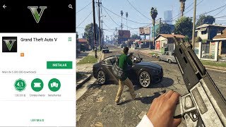 INACREDITÁVEL GTA V PARA ANDROID SAIU ATÉ QUE ENFIM APENAS 1GB NÃO É CLICKBAITE MOD [upl. by Wiseman353]