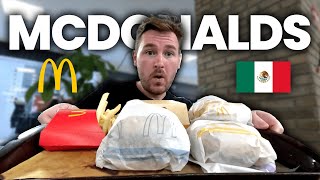 MCDONALDS MEXICO is NOT What I was Expecting 🇲🇽 Special Menu Items [upl. by Hahseram]