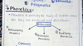 phonetics phonology morphology morphemessyntax pragmatics semantics [upl. by Enoek]