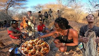 No Hunting  cooking Chicken For Hazabe Bush People A Different Treat [upl. by Leoline]