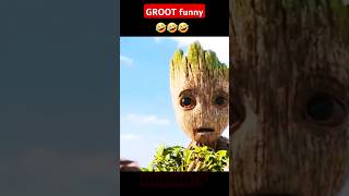 I AM GROOT  Groot funny video shorts shortsfeeds groots marvel Grootfunnyvideo [upl. by Aneehc]