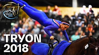 RELIVE  Vaulting  Female Freestyle Final  Tryon 2018  FEI World Equestrian Games™ [upl. by Chabot]