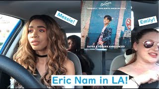 Eric Nam Concert Vlog  A Day In LA [upl. by Pendleton174]