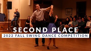 Second Place  2022 Fall Swing Dance Competition [upl. by Gnas]