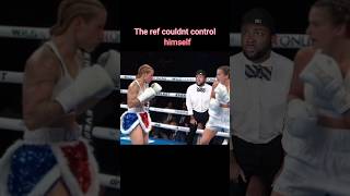 That’s going to leave a mark￼ shorts boxing sports referee funny editing [upl. by Araid]