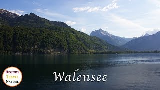 Schöne Orte der Schweiz  Walensee  Kanton StGallen  Kanton Glarus [upl. by Kielty]