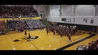 Woodridge Marching Band at Cuyahoga Falls Band Preview [upl. by Eugen602]