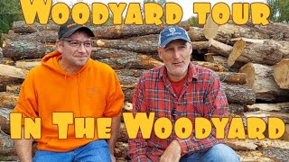 Woodyard tour with Chris from quotIn the woodyard quot [upl. by Nevear]