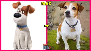 Dog Cartoon Characters 😱 Real Life [upl. by Abita]