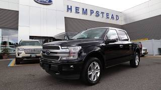 Hempstead Ford  Presenting the 2019 Ford F150 Platinum Series [upl. by Letsirhc]