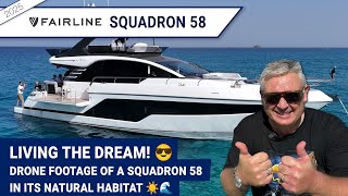 Why the Fairline Squadron 58 is Perfect for Mediterranean Yachting [upl. by Gerard848]