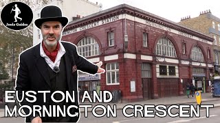 Euston and Mornington Crescent Splendidly Spiffing London Walking Tour [upl. by Moriarty622]