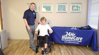 Physical Therapy Exercises for Seniors Lower Body Exercises If Using a Wheelchair  24Hr HomeCare [upl. by Tarryn]