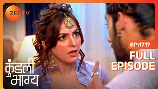 Shaurya Refuses To Marry Shanaya  Kundali Bhagya  Full Ep 1717  Zee TV  11 Dec 2023 [upl. by Friedlander]