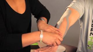 PerformTex Tape How To Tape for Tennis Elbow [upl. by Nahsab]