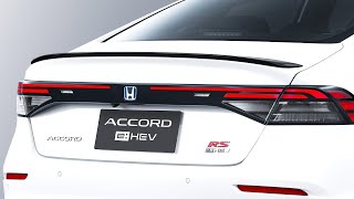 New 2024 Honda Accord  Next Generation Midsize Hybrid Sedan [upl. by Ifen]