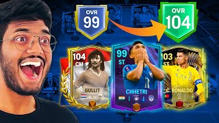 99 to 104 OVR  The Best SQUAD UPGRADE You Will Ever See in FC MOBILE [upl. by Gudren]