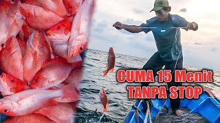 Cuma 15 Menit Langsung Bisa Pulang Mancing Kakap Merah [upl. by Vanessa884]