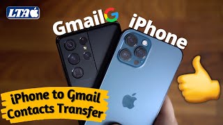 How to Transfer iPhone Contacts to Gmail Using Computer [upl. by Dorothy]