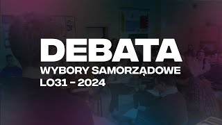 Wybory samorządowe  Debata  2024 [upl. by Ennirroc]