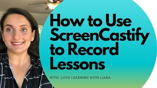 How to Record Lessons Using ScreenCastify [upl. by Benetta417]