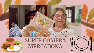 🛒 SUPER COMPRA EN MERCADONA  ALIMENTACION Y ALGO MAS 🛒 [upl. by Ronalda]